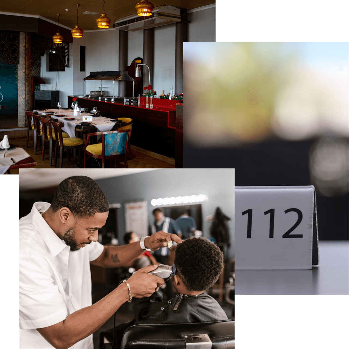 People using Bookily app to book appointments on their phones